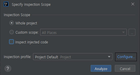 Running DeepScan only